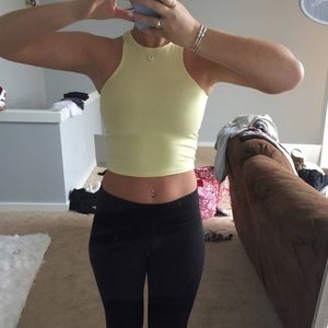 ISO Tobi Yellow Crop Top